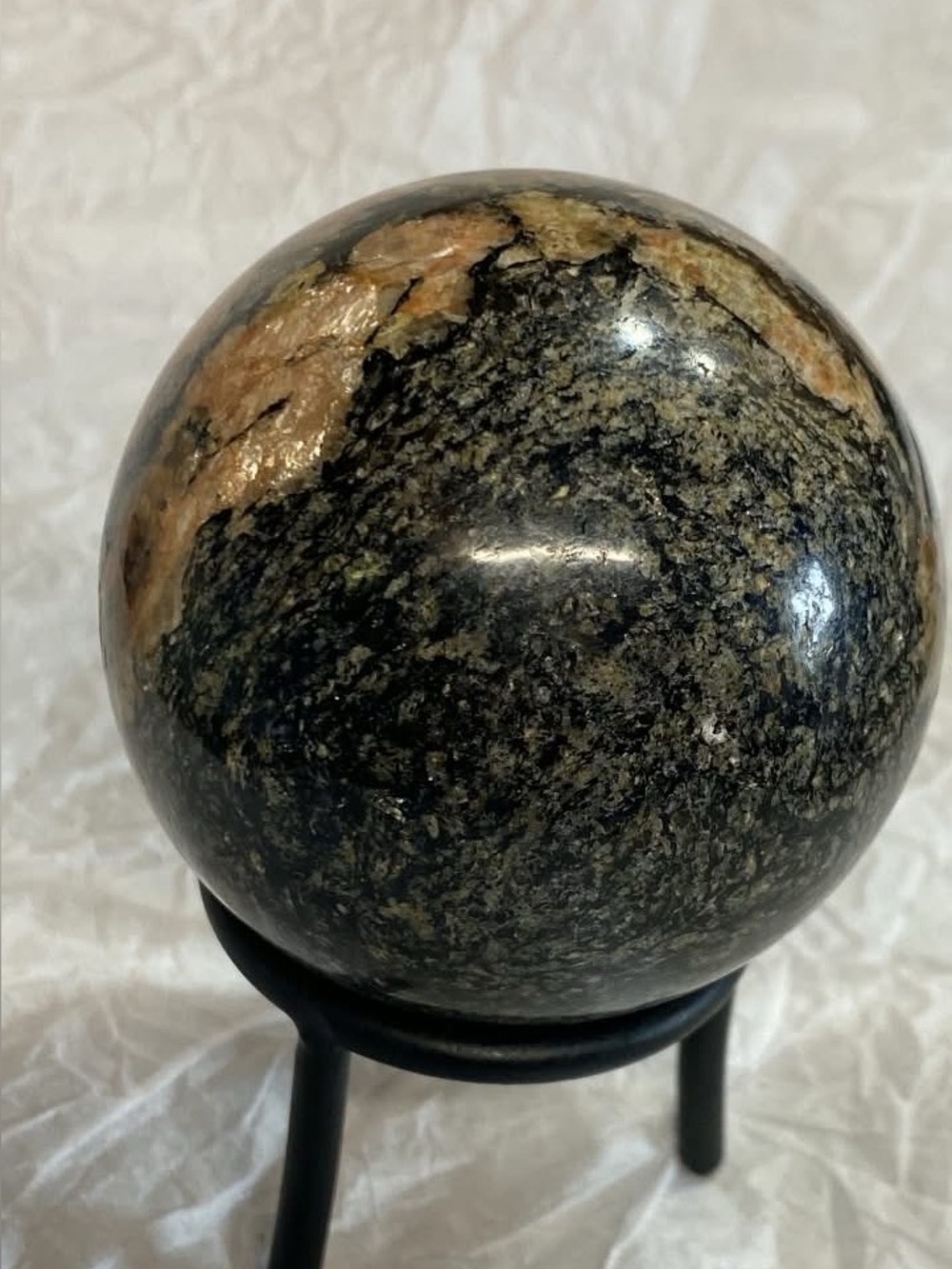 Pink Feldspar Sphere